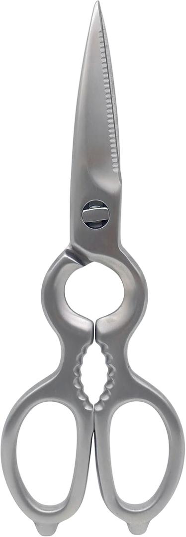 Kitchen Shears - MATTSTONE HILL Kitchen Scissors, Heavy Duty Kitchen Shears, Poultry Shears, All Purpose Stainless Steel Utility Scissors