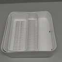 Stackable Storage Bins Plastic Drawer Organizer
