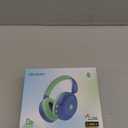 iClever BTH20 Active Noise Cancelling Headphones for Kids, 60H Play Time,Type C Fast Charging, Safe Volume 80dBA, Bluetooth5.4, Award-Winning Kids Headphones Wireless for iPad Tablet Airplane, Blue