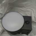 Outdoor Wall Light Fixture, AC/Solar Charging Front Porch Lights Wall Mount Waterproof, 2700K/4000K/6500K, Dusk to Dawn Outdoor Lighting Motion Sensor for Door Entryway Garage, Darkgrey, 1 Pcs