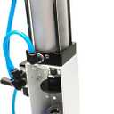 Auto Ejection Can Crusher Vertical Wall Mounted Can Crusher Heavy Duty Efficient Soda Beer Smasher, Eco-Friendly Recycling Tool for Aluminum Cans (Lever Valve)