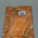 EooCoo Case Compatible with MacBook Air 13 inch M5 20262022 M4 M3 M2 A3449 A3240 A3113 A2681, Crystal Hard Shell Scratch Resistant Protective Cover Compatible for MacBook Air 13.6 inch Case, Orange