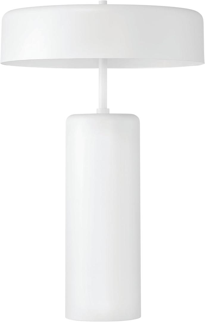 Craftmade 87002W-T Table Lamp, 3-Light 180 Total Watts, White, Bulb(s) Not Included