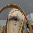 LifeStride Womens Tallulah Espadrille Wedge Sandal Navy/Tan 6 M