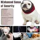 2 Pcs Scarf and Sweater Set for Dogs & Owners, Soft & Warm Dog Ear Protection, Cozy Dog Earmuffs Anxiety Reducing, Fashionable Winter Scarf for Small/Medium/Large Dogs and Humans, Brown