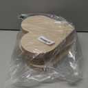 8 Inch 4 Pack Thick Wooden Heart for Crafts, Freestanding Wood Block Unfinished MDF Wood Heart Signs (8x8x1 in)