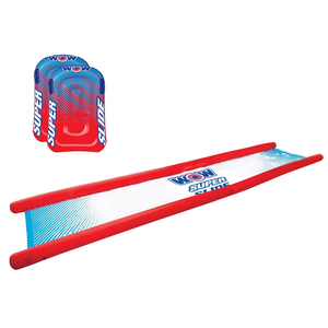 WOW Sports Super Slide Giant Backyard Slip and Slide with Sprinkler, Extra Long Water Slide 25 x 6 ft