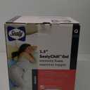 Sealy 1.5" SealyChill Gel Memory Foam Mattress Topper, Queen, White