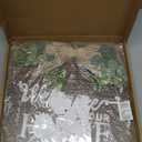 Interchangeable Seasonal Welcome Sign Front Door Decoration, Rustic Round Wood Wreaths Wall Hanging Outdoor, Farmhouse, Porch, for Spring Summer Fall All Seasons Holiday Halloween Christmas, 12 Inch