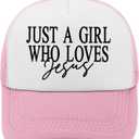 That Sounds Like A Mans Jobs Trucker Hat Running Cap for Girlfriends (Pink)