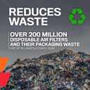 K&N High-Flow Original Lifetime Universal Clamp-On Air Filter: High Performance, Premium, Washable: Flange Diameter: 2.5 In, Filter Height: 5 In, Flange Length: 2 In, Shape: Round Tapered, RU-5174