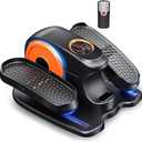 ACM Under Desk Elliptical Machine, Seated Exercise Equipment for Seniors Home Fully Assembled, Portable & Quiet Pedal Exerciser with Remote Control, Sitting Strength Fitness Master Gym Mini Bike
