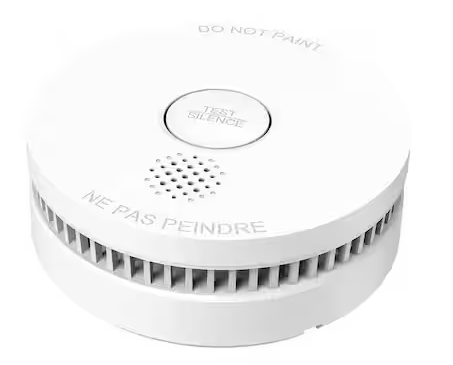 Photoelectric Smoke Detector with 9V Replaceable Battery, 10 Year Product Life, ETL-9th Listed IL09SM-MG-2, 2 PACK