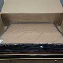 20x20 Picture Frame Set of 5, Black Square Photo Frames High Transparent Wall Gallery Desktop Horizontal Vertical for Canvas Collage Photo Poster Certificate 20 x 20 inches