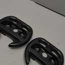 Steering Wheels for Nintendo Switch 2 (2025), Racing Wheels for Mario Kart World & 8 Deluxe, Bigger SL/SR Buttons, Switch 2 Games Accessories for Switch 2 JoyCon Controller, Easy to Install, 2 Pack Black