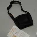 HEELE Dog Muzzle,Soft Nylon Muzzle Anti Biting Barking Chewing,Air Mesh Breathable Drinkable Adjustable Loop Pets Muzzle for Small Medium Large Dogs 4 Colors 4 Sizes (Black, M)