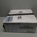 SHLUCE Small Fandelier Caged Ceiling Fan with Light, Farmhouse Low Profile Flush Mount Ceiling Fans with Lights and Remote, Rustic Bladeless Ceiling Fan with Light for Kitchen, Bedroom, Living Room