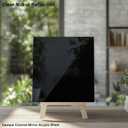 12x12 Inches Black Mirror Acrylic Sheet 2 Pcs Reflective Acrylic Panel for DIY Crafts, Home Dcor & More (30x30 cm)