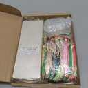 376 Pcs DIY Bookmark Making Kit, 150 Bookmark Laminating Pouches Bulk with 150 Tassels and Puncher DIY Projects Party Favor Gift for Reading Women Book Lovers(2 x 6 Inch,Boho Color)