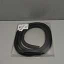 Split Wire Loom 2PCS 5/8 Inch 5ft, Braided Cable Sleeve for Cable Management, Cord Protector for Pets, TV, Desk & Automotive, Black