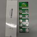 LiCB 10 Pack LR1130 AG10 Battery 1.5V Long-Lasting Alkaline Button Cell Batteries