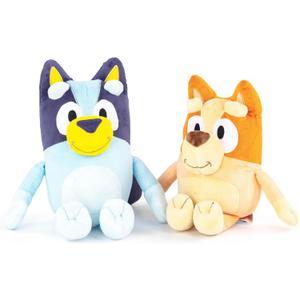 Bluey & Bingo Plush Pillow Buddy Set - Super Soft Character Pillows - Polyester Microfiber, 12 inches