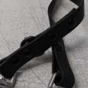 Wisedog Waterproof Dog Leash  5ft/6ft Adjustable with 2 Metal Swivel Hooks, Easy to Clean Dog Leashes for Small, Medium, Large Breed Dogs (Black L) (6 ft  3/4 in)