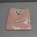 EVALESS Womens Short Sleeve Textured Tops Crewneck Knit Solid Loose Casual Basic T Shirts Tee Blouses (Pink, XL)