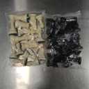 Juegoal Plastic Chess Pieces Only, 32 Pieces Each Chessmen Pieces, 3.75 Inch King Figures Chess Game Pawns Figurine Pieces, Replacement of Missing Piece