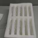 10 Pack Small Clear Glass Plates, 4.5 Inch Vintage Dessert Plates Bulk, Mini Glass Appetizer Dishes Tea Saucer, Tabletop Coasters Set for Teacup Salad Fruit Cake Snack