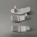 Door Lever Lock (3 Pack) Prevents Toddlers from Opening Doors. 3.25" L * 1.5" W * 4.5" H Easy One Hand Operation for Adults. Durable ABS with 3M Adhesive Backing. Simple Install, No Tools Needed.