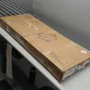 GTRACING Cat Wheels, 40" Diameter, Large Cat Exercise Wheel for Indoor Cats cat Treadmill Metal with Detachable Carpet & Teaser/Stickers, Ultra-Quiet Scroll Wheel with Latch, Safe and Stable, Black