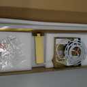 BrkNit LED Bathroom Vanity Light, Modern Bathroom Light Fixture Over Mirror (3000K/4000K/6000K, Dimmable), Vanity Light Bar with Angle Adjustable, 24 Inch, Brass