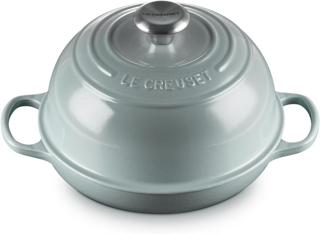 Le Creuset Enameled Cast Iron Bread Oven, Sea Salt