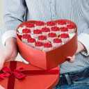 25Pcs Truffle Wrapper Cups Candy Holder Plastic Chocolate Liner for Valentine S Day Wedding Birthday Party Candy Decoration