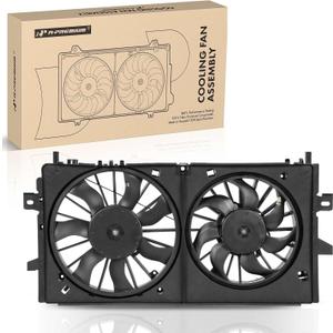 A-Premium Engine Radiator Cooling Fan Assembly Compatible with Select Chevrolet, Buick & Pontiac Models - Impala 2006-2013, Impala Limited 2014-2016, Monte Carlo, Lacrosse 2008-2009, Grand Prix