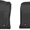 Husky Liners X-act Contour Floor Mats | Fits 2013-2024 Toyota 4Runner, 2014-2023 Lexus GX460 | Front Row, 2-pc Black - 53761