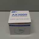 3000Mbps WiFi Extender-AX3000 WiFi 6 Extender Dual Band (2.4G/ 5.8G), Signal Booster with Gigabit Ethernet Port, Access Point, No Required App, Covers Up to 12, 000sq.ft and 99 Devices WiFi Booster