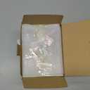 Hairnet Dispenser and Glove Holder, Universal Acrylic Storage for Beard Covers, Safety Glasses, Face Masks, Shoe Covers, Earplugs - Wall Mount or Countertop In Medical, Restaurant, Home