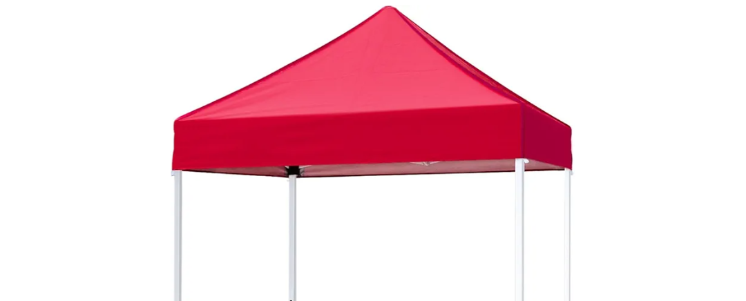 SCOCANOPY Commercial 10x10 Canopy Replacement Canopy Top with Air Vent,Canopy Cover ONLY, (Red)
