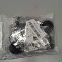 Black Lamp Rewire Kit, Lamp Wiring Kit with 12 FT Lamp Cord Replacement, 3 Way Socket and Essential Hardware, Lamp Parts for Repair Table Lamps and Floor Lamps, Lamp Kits for Do It Yourself