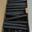 Super Bright Solar Pathway Lights Outdoor Powered 8 Pack,Adjustable Warm&Cool White,Waterproof IP65 Solar Garden Decor Landscape Lighting Outside for Front Yard/Patio/Walkway/Driveway/Lawn/Path Light (Obsidian Black)