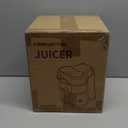 KEENSTAR Electric Citrus Juicer, Dual-Head Orange Juicer Squeezer, Portable Juicer with Cleaning Brush for Lemon, Grapefruit, High Juice Yield, Easy to Clean, One Touch Operation