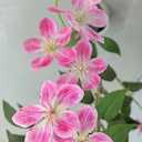 Artificial Jasmine Tree 6ft Black Flower Pot Fake Trees, Lifelike Artificial Trees with Natural - Looking Blooms, Perfect for Any Space
