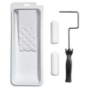 4" High Density Foam Mini-Roller 4 Piece Smoot Cabinet Door & Trim Paint Kit