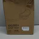 Cesun 1.2 Gallons Small Black Trash Can, Bathroom Garbage Can with Lid and Foot Pedal, Mini Round Wastebasket for Bathroom, Bedroom, Office, 4.5 Liters / 1.2 Gallons, Matte Black