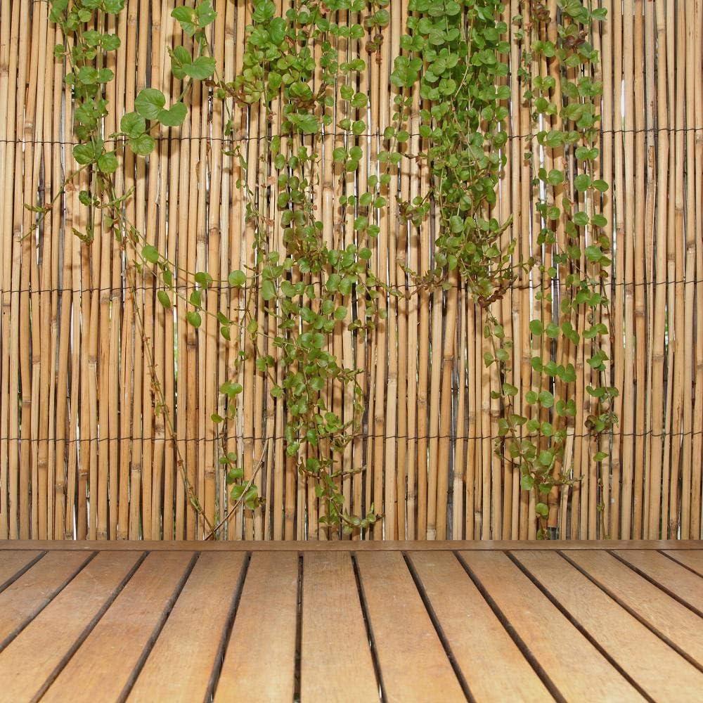 Forever Bamboo Jumbo Reed Bamboo Screen Fencing Privacy Fence Backyard Divider Decorative Reed Garden Fencing, Natural 6 ft H x 16 ft L