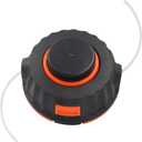 Kimsion 537419214 String Trimmer Head P25 for Poulan Pro PP025 PPB150E PPB330 & Husqvarna Specific 128CD Trimmers, Replaces 537419205