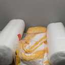 Outdoor Chaise Lounge Chair Cushions 2 Pack, Thick Waterproof Patio Pool Lounge Cushions, Fade Resistant, (Yellow & White Stripe)