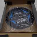 CRALY 10 Inch 100 Teeth Aluminum and Non-Ferrous Metal Cutting Circular Saw Blade, 5/8 Inch Arbor, Carbide Tipped, Thin Kerf, Black Ice Coating, for Thin Aluminum, Plastic, Composite(C10100AL)